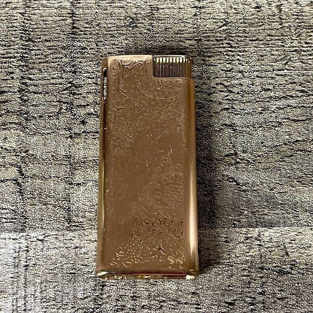 Colibri Floral Scroll Etched Gold Tone Ornate 605 For Parts